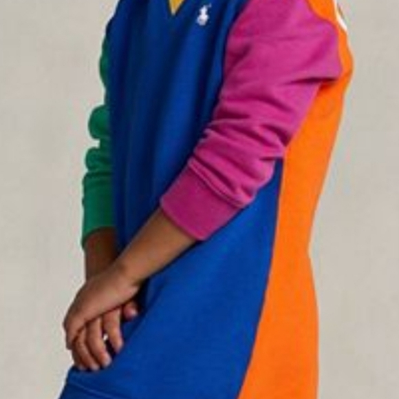 Girls Ralph Lauren sweatshirt dress size 16(XL) - Picture 4 of 6